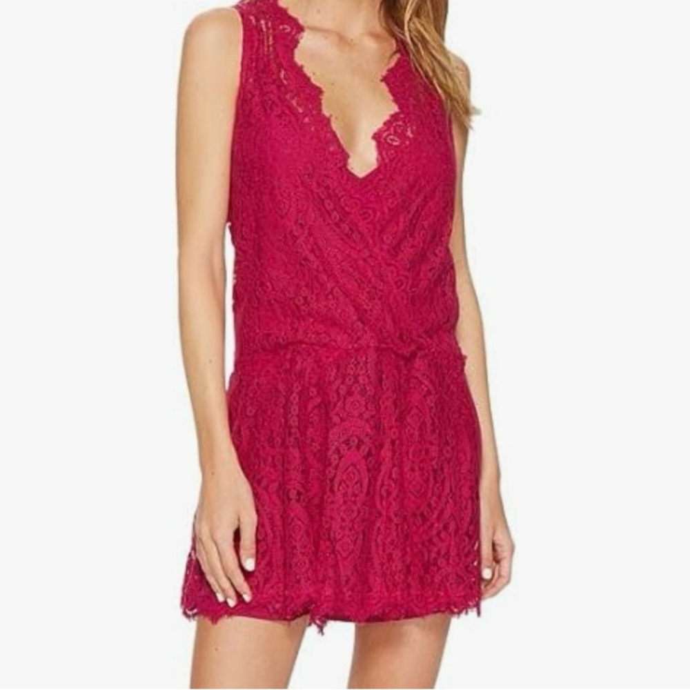 Free People Lace Drop Waist Dress (unlined)